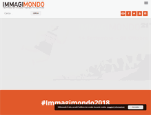 Tablet Screenshot of immagimondo.it